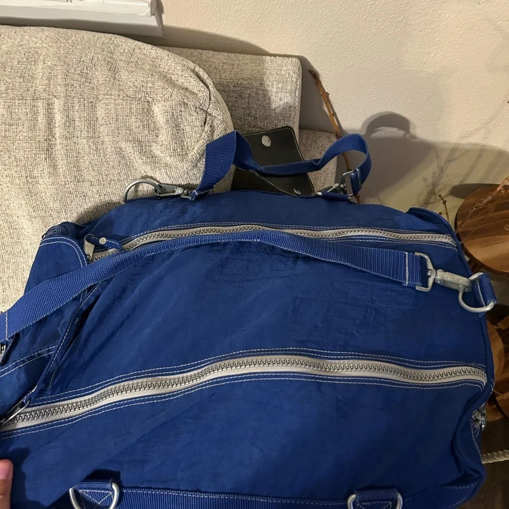 Vintage Nylon Pepsi Blue Duffel Bag Large